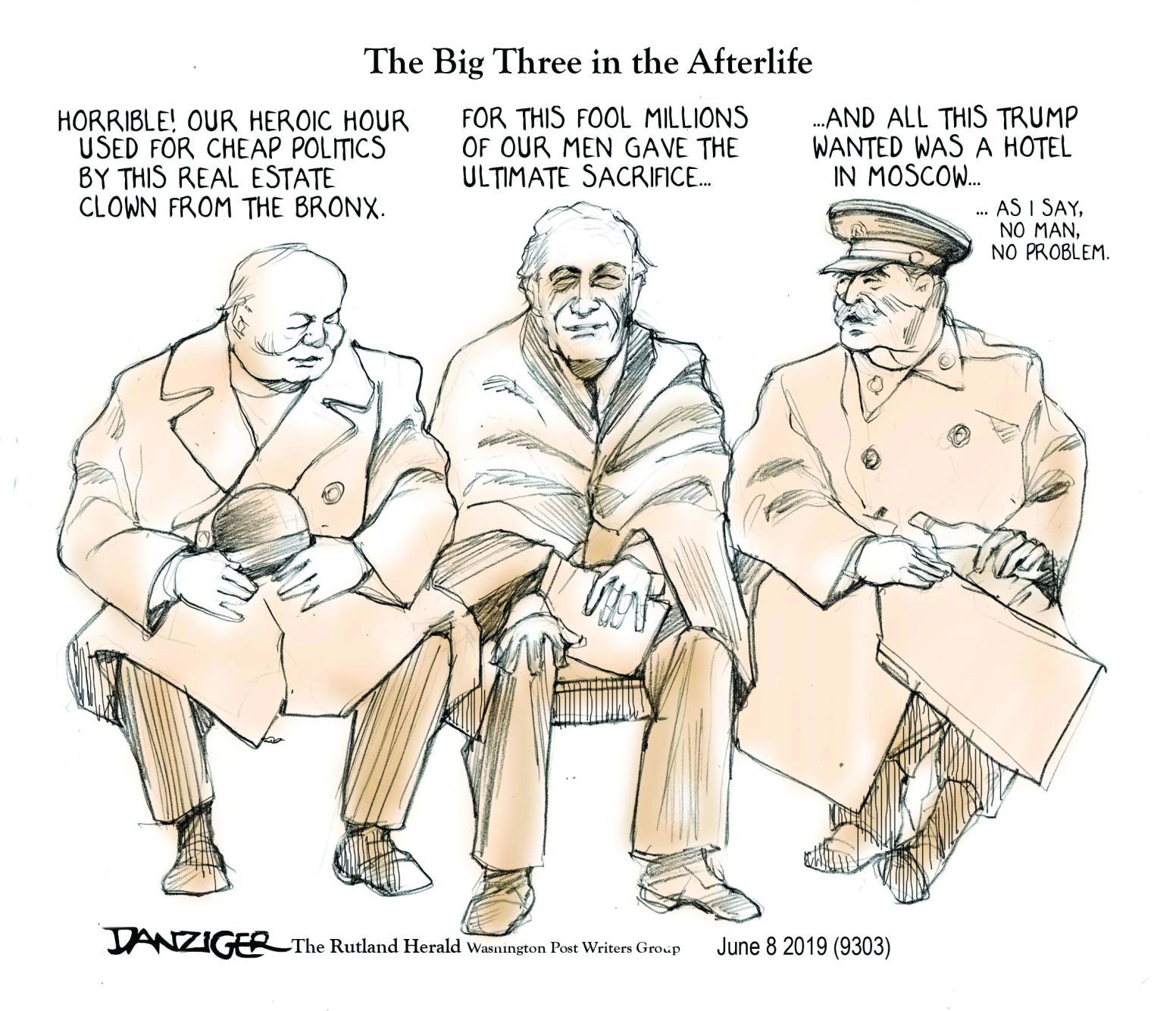 Jeff Danziger cartoon